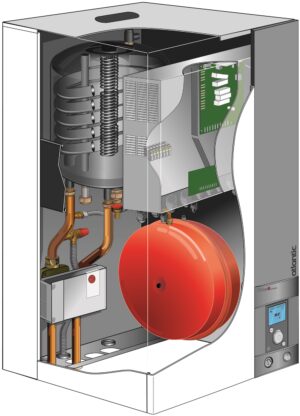 Šilumos siurblys oras/vanduo Atlantic Alfea Excellia A.I. TRI 16 (024115, 700178, 075454)